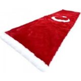 Mikasso Türk Bayraklı Torpido Pandizot Üstü Peluş Halı Ay Yıldız Torpido Örtüsü 150X40CM - Çok Renkli