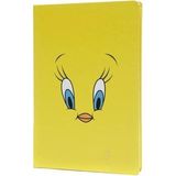 Mikasso Tweety Sert Kapak Ciltli Kareli 96 Yaprak Defter Sert Düz Kareli 96 Yaprak Büyük Boy Sarı Konsept De - Çok Renkli