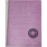 Mikasso Typo 120 Yaprak A4 Kareli Pastel Lila Defter Sert Spiralli Kareli 120 Yaprak Büyük Boy Turuncu Okul - Çok Renkli