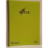 Mikasso U-Deep Extra Pp. Kapak 40 Yaprak Çizgili Defter Sert Spiralli Çizgili 40 Yaprak Orta Boy Sarı Okul D - Çok Renkli
