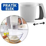 Mikasso Un Eleği Beyaz