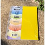 Mikasso Uni Note 4 Kareli+ 1 Çizgili /spiralli /ayraçlı /a4 Defter Yumuşak Spiralli Renkli 120 Yaprak Büyük - Çok Renkli