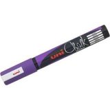 Mikasso Uniball Tahta Kalemi Chalk 1.8-2.5 Su Bazlı Mor Renkli Tebeşir Siyah - Çok Renkli