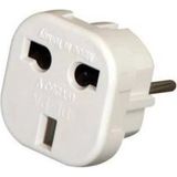 Mikasso Üniversal Ingiliz Çevirici Beyaz Erkek Elektrik Priz Dönüştürücü - Çok Renkli