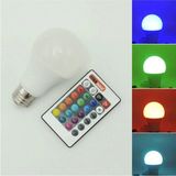 Mikasso Uzaktan Kumandalı Rgb LED Ampul 9 Watt E27 Tasarruflu 16 Ton Işık Beyaz - Çok Renkli