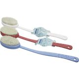 Mikasso Uzun Saplı Banyo Sırt Fırçası Lif Plastik Çok Renkli