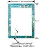 Mikasso Van Gogh Badem Ağacı Yaz Sil Buzdolabı Notluk Alışveriş Listesi Manyetik Metal Magnet To Do List Kal - Çok Renkli