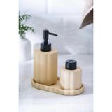 Mikasso Vega Bej 3 Parça Banyo Seti Seramik Bej - Çok Renkli