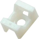 Mikasso Vidalı Kroşe 16 x 10 x Ø5mm - Beyaz - 25 Adet - Çok Renkli