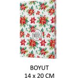 Mikasso Vivago Art Yılbaşı 6 - Çizgili Defter 14 x 20 cm Bez Çanta Hediyeli Kod 6 Karton Düz Çizgili Orta Bo - Çok Renkli