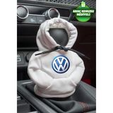 Mikasso Volkswagen Beyaz Vites Hoodie Araç Vites Kıyafeti Vites Poları Oto Aksesuarı Vites Topuzu - Çok Renkli