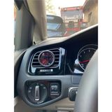 Mikasso Volkswagen Golf Mk7 Uyumlu Kalorifer Izgarası Turbo ve Air Süspansiyon Saati Pod’u - Çok Renkli