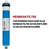 Mikasso Vontron Membran Filtre 75 Gpd Orijinal Nsf - Çok Renkli