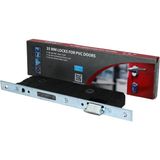 Mikasso Wc Banyo Pvc Kapı Kilidi P35MM Tuvalet Banyo Oda Kapısı Kilidi Iç Kapı Kilidi Pvc Kapı Kilit 100684 - Çok Renkli