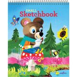 Mikasso Woodland Friends Small Sketchbook - Bear Karton Spiralli Çizgisiz 40 Yaprak Küçük Boy Çok Renkli Not