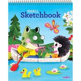 Mikasso Woodland Friends Small Sketchbook - Frog Karton Spiralli Çizgisiz 40 Yaprak Küçük Boy Çok Renkli Not