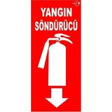 Mikasso Yangın Tüpü Söndürme Cihazı Levhası (2 Adet)