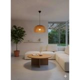Mikasso Yapı Bambu Hasır Avize Hasır Avize 1.sınıf Kalite Naturel Ferahlık Katar Bambu 1 E27 Sarı Salon / Ot - Çok Renkli