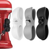 Mikasso Yapışkanlı Airfryer Kablo Sabitleyici Düzenleyici Çok Amaçlı Kablo Tutucu Toparlayıcı 3 Adet - Çok Renkli