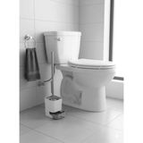 Mikasso Yapışkanlı Banyo Lavabo Wc Temizleme Fırçası Su Akıtmayan 2'liset Plastik Beyaz - Çok Renkli