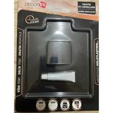 Mikasso Yapışkanlı Kare Havluluk Siyah DC-5086 Metal Siyah Tr