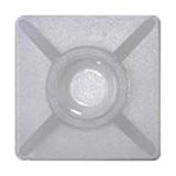 Mikasso Yapışkanlı Kroşe 19MM x 19MM - Beyaz - 50 Adet