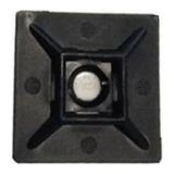 Mikasso Yapışkanlı Kroşe 28MM x 28MM - Siyah - 50 Adet - Çok Renkli