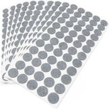Mikasso Yapışkanlı Mobilya Masa Sandalye Parke Zemin Ayak Koruyucu Kaydırmaz Keçesi 24 mm (66'lı Paket) Çok