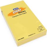Mikasso Yapışkanlı Not Kağıdı 100 Syf 76X127 Pastel Sarı 3655 Yapışkanlı Not Kağıdı - Çok Renkli