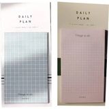 Mikasso Yapışkanlı Not Kağıdı 2'li Set 50 Yaprak - 10X6 cm Pembe-Mavi Yapışkanlı Not Kağıdı - Çok Renkli