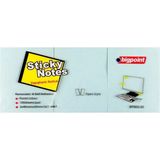 Mikasso Yapışkanlı Not Kağıdı 3'lü 40X50MM Mavi Yapışkanlı Not Kağıdı - Çok Renkli