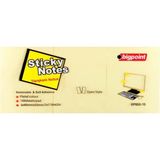 Mikasso Yapışkanlı Not Kağıdı 3'lü 40X50MM Sarı 4'lü Paket Yapışkanlı Not Kağıdı - Çok Renkli
