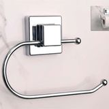 Mikasso Yapışkanlı Tuvalet Kağıtlık Wc Kağıt Aparatı Metal Gümüş - Çok Renkli