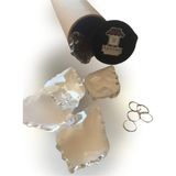 Mikasso Yaprak Kristal Avize Taşı 5 Adet Cam Lazer Kesim 50 mm 5 Beyaz Mutfak - Çok Renkli