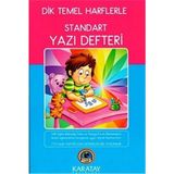 Mikasso Yayınları Dik Temel Harflerle Standart Yazı Defteri Karton Düz Çizgili 36 Yaprak Bej Okul Defterleri - Çok Renkli