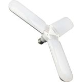 Mikasso Yeni Ürün Seldur Avize & Pervane Görünümlü LED Ampül 36 Watt (180 Watt Işık Verir) - Çok Renkli