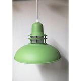 Mikasso Yeşil Metal Avize Mutfak Çocuk Odası Genç Odası Salon Avize Metal 1 E27 Yeşil Salon / Oturma Odası - Çok Renkli