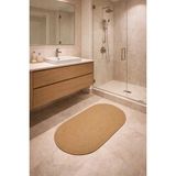 Mikasso Yıkanabilir ve Doğal Iplerle El Örmesi Jüt Hasır Kilim Halı Mutfak Antre Banyo Balkon Teras Jüt El D - Çok Renkli