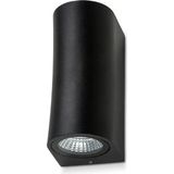 Mikasso YL83-1032 Mira 6 Watt Siyah Çift Yönlü Dış Mekan LED Aplik - Gün Işığı (3200K) - IP65 - Çok Renkli