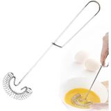 Mikasso Yumurta Çırpma Teli Yaylı Un Hamur Kek Pasta Malzeme Çırpıcı Aparat Paslanmaz Çelik Karıştırıcı Pasl