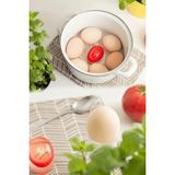 Mikasso Yumurta Zamanlayıcı Egg Timer Pişirme Haşlama Süresi Aparatı Zaman Ayarlama Göstergesi Çelik