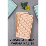 Mikasso Yuvarlak Top Buz Kalıbı | Pratik, Büyük Küre Buz Yapma Aparatı | Viski, Kokteyl ve Içecekler Için Pl