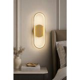 Mikasso Zzez Aplik Modern Tasarım Eskitme Renk - Gün Işığı Ledli Banyo - Mutfak - Salon LED Duvar Aplik Alüm - Çok Renkli