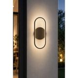 Mikasso Zzez Aplik Modern Tasarım Kahverengi - Gün Işığı Ledli Banyo - Mutfak - Salon LED Duvar Aplik Alümin - Çok Renkli