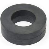 Mıknatıs Avm Ferrit - Halka Seramik Siyah Kömür Mıknatıs Ø70X32X10 mm (2 Adet Set)