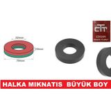 Mıknatıs Halka Ferrit 70Mm X D32Mm X 10Mm 4 Adet