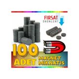 Mıknatıs Magnet 100 Adet Yuvarlak Mıknatıs 1.4 Mm 3 Mm