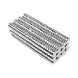 Mıknatıs Market 200 Adet 7 x 2 mm Yuvarlak Güçlü Neodyum Mıknatıs Çap 7 mm Kalınlık 2 mm - Gümüş