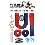 Miknatis Seti 1 Paket Deney Malzemesi Okul Projeleri Icin Manyetik Pusula Deney Oyun Seti Egitici