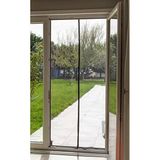 Mıknatıslı Balkon Kapı Sinekliği 75X210cm Siyah Tül